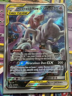 pokemon card tag team mew good condition - Image 1