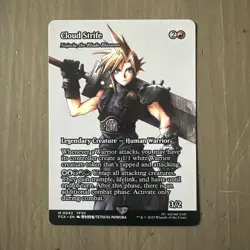Cloud Strife - Najeela, the Blade-Blossom (Showcase) #42 Regular FCA MTG - Image 1