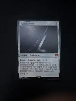 Buster Sword Final Fantasy MTG - Image 1