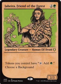 Magic: The Gathering 2022 Baldur's Gate Jaheira, Friend of the Forest #409 - Image 1