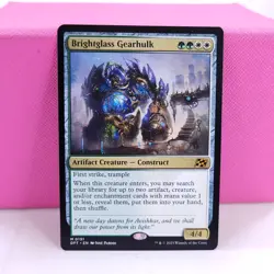 Brightglass Gearhulk [Aetherdrift] Magic MTG LP - Image 1