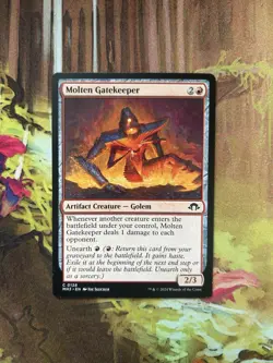 Molten Gatekeeper Modern Horizons 3 MTG NM - Image 1