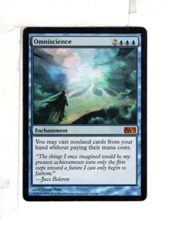 MTG SkeenAB Omniscience from M13. MP. - Image 1