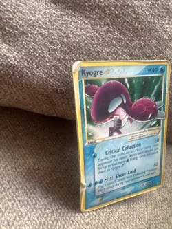 Pokemon Kyogre Star Ultra Rare 112/113 EX Delta Species 90 HP Card - Image 3