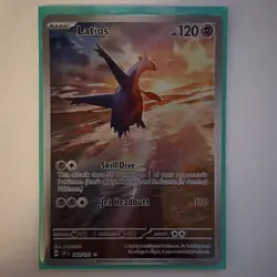 Latios #203/191 Surging Sparks Illustration Rare Pokemon Card Near Mint - Image 1