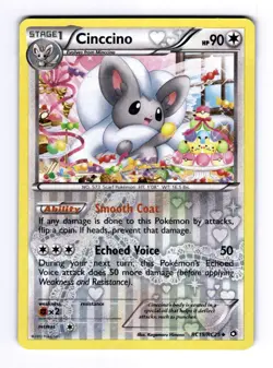 Cinccino Legendary Treasures: Radiant Collection #RC19 Uncommon Holo NM Pokemon - Image 1