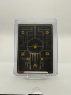 Pokemon Black & Gold Metal High Quality Fan Art Ancient Mewtwo Collectable - Image 2