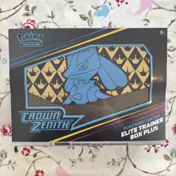 Crown Zenith Pokemon Center Elite Trainer Box Plus ETB - New Factory Sealed - Image 1