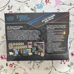 Crown Zenith Pokemon Center Elite Trainer Box Plus ETB - New Factory Sealed - Image 3