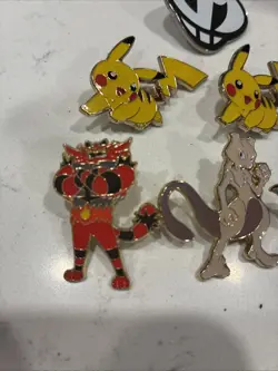 Lot of 6 2017 Pokemon Collectors Enamel Pins - Image 3