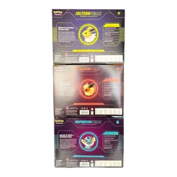 Pokemon TCG VMAX Premium Collection Vaporeon Jolteon Flareon Boxes New /Sealed - Image 2