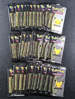 36x Celebrations Pokemon TCG - NEW SEALED Booster Packs - 2021 - SAFE SHIPPING - Image 1