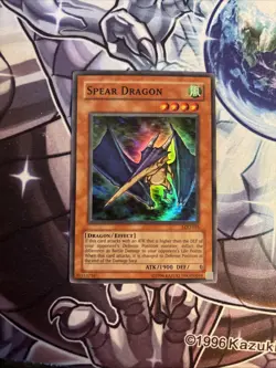 Yugioh - Spear Dragon LOD-035 Unlimited - Legacy of Darkness VLP (1) (WNU) - Image 1