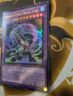 Yu-Gi-Oh! Ukiyoe-P.U.N.K. Rising Carp BLMM-EN079 Ultra Rare 1st Ed NM PUNK - Image 3