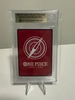 Beta Pre Errata One Piece OP01-002 Trafalgar Law Leader Alternate Art - BGS 10 - Image 2