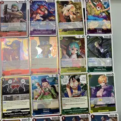 Mixed Lot Of 50 One Piece Trading Cards Foil Cards All Pack Fresh Near Mint - Image 4