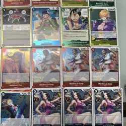 Mixed Lot Of 50 One Piece Trading Cards Foil Cards All Pack Fresh Near Mint - Image 5