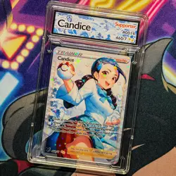 Candice Full Art Pokemon Goddess Story Custom Trading Card Anime Waifu Holofoil - Image 5