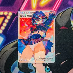 Ryuko Matoi Kill la Kill Full Art Custom Goddess Story Card Anime Waifu Holofoil - Image 4