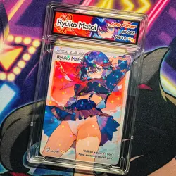 Ryuko Matoi Kill la Kill Full Art Custom Goddess Story Card Anime Waifu Holofoil - Image 5