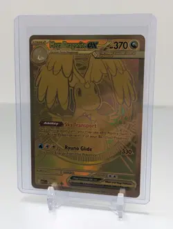 Pokemon TCG Mega Golden Dragonite ex 295/217 ASC Full Art Holo EX Dragon Card - Image 1