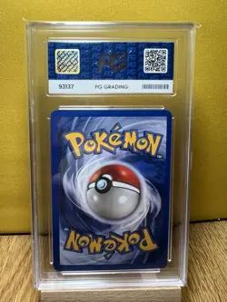 Pokemon Chansey 3/102 Base Set Holo Rare Card 1999, Graded PG 7 NM - Image 4