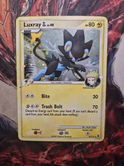 Luxray GL 9/111 Rising Rivals Holo Rare Pokemon TCG Card -LP - Image 1