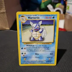 Wartortle Pokemon TCG Base Set Uncommon Card #42/102 - Image 1