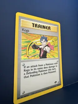 Pokemon TCG Koga Gym Challenge Vintage Holo Card 19/132 NM - Image 3