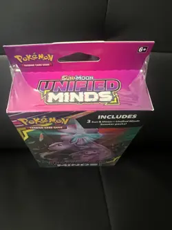 Pokemon Sun and Moon Unified Minds Booster Card Pack - Pack of 3 820650809569 - Image 2