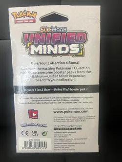 Pokemon Sun and Moon Unified Minds Booster Card Pack - Pack of 3 820650809569 - Image 3