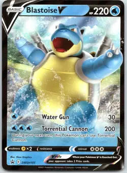 Blastoise V - Promo SWSH: Sword & Shield Promo Cards SWSH101 NM - Image 1