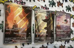 151 - Charmander/Charmeleon/Charizard NM/MINT (CHARIZARD LP/DMG) TCG Cards - Image 1