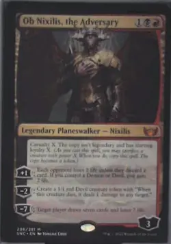 Ob Nixilis, the Adversary - Streets of New Capenna: #206, MTG Nm C278 - Image 1