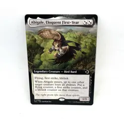 Abigale, Eloquent First-Year Extended Art ECL MTG Magic The Gathering - Image 1