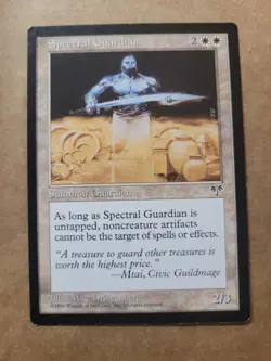 MTG Spectral Guardian - Mirage Magic 1996 White Rare (Mike Dringenberg) Played - Image 1