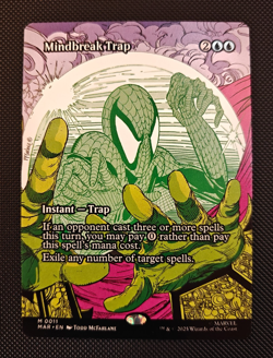 Mindbreak Trap - Borderless - Spider-Man - MAR - #011 - NM - Image 1