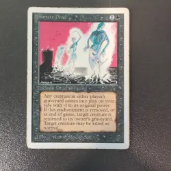 Animate Dead Unlimited Edition HP Regular MTG FREE SHIPPING - Image 1