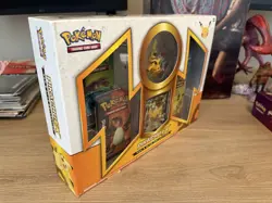 Pokemon Pikachu EX Red & Blue Collection Box Promo Booster 2016 Nintendo - Image 2