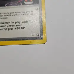 Pokemon Rocket's Hideout Trainer Neo Revelation 63/64 Uncommon Regular MP or DMG - Image 2