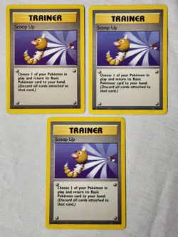 Played (LP) Scoop Up - Non-Holo #78 Base Set Pokemon TCG - Image 1