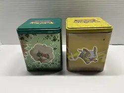 Lot (2) 2023 Pokemon TCG Stacking Tins (TINS ONLY) - Image 4