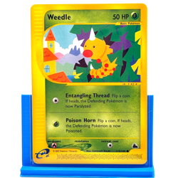 Weedle 115/144 Skyridge Regular WOTC Vintage 2003 Pokemon TCG Light Played - Image 1