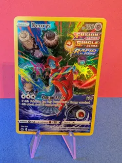 Deoxys Pokemon Crown Zenith: Galarian Gallery GG12/GG70 Holo Rare - Image 1