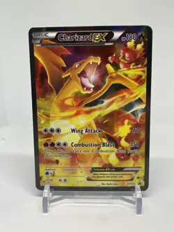 2016 Pokemon Charizard EX XY121 Black Star Promo 2016 Holo Rare - NM Read Dresc - Image 1