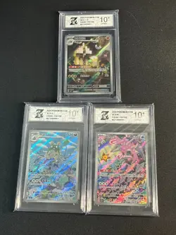 Pokemon CHN 3pcs Chinese CSV6C 132 130 134/128 AR Grade 10 - Image 1
