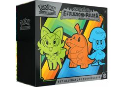 POKEMON Set Allenatore ETB EVOLUZIONI A PALDEA - ITALIANO Danneggiato - Image 1