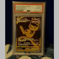 2022 Pokemon SWSH Lost Origin Mew VMAX F/A #TG30 PSA 10 Gem Mint - Image 1