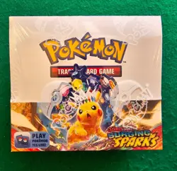 Pokemon TCG Scarlet & Violet Surging Sparks Booster Box 36 pack -FACTORY SEALED- - Image 1