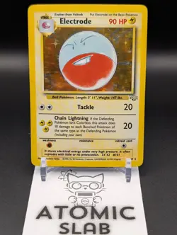 Pokemon TCG Electrode 2/64 Jungle Holo Rare Vintage WOTC Unlimited (LP!) - Image 1